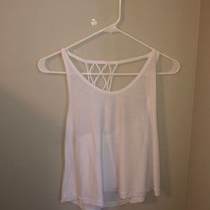 White Lululemon tank top, size 2